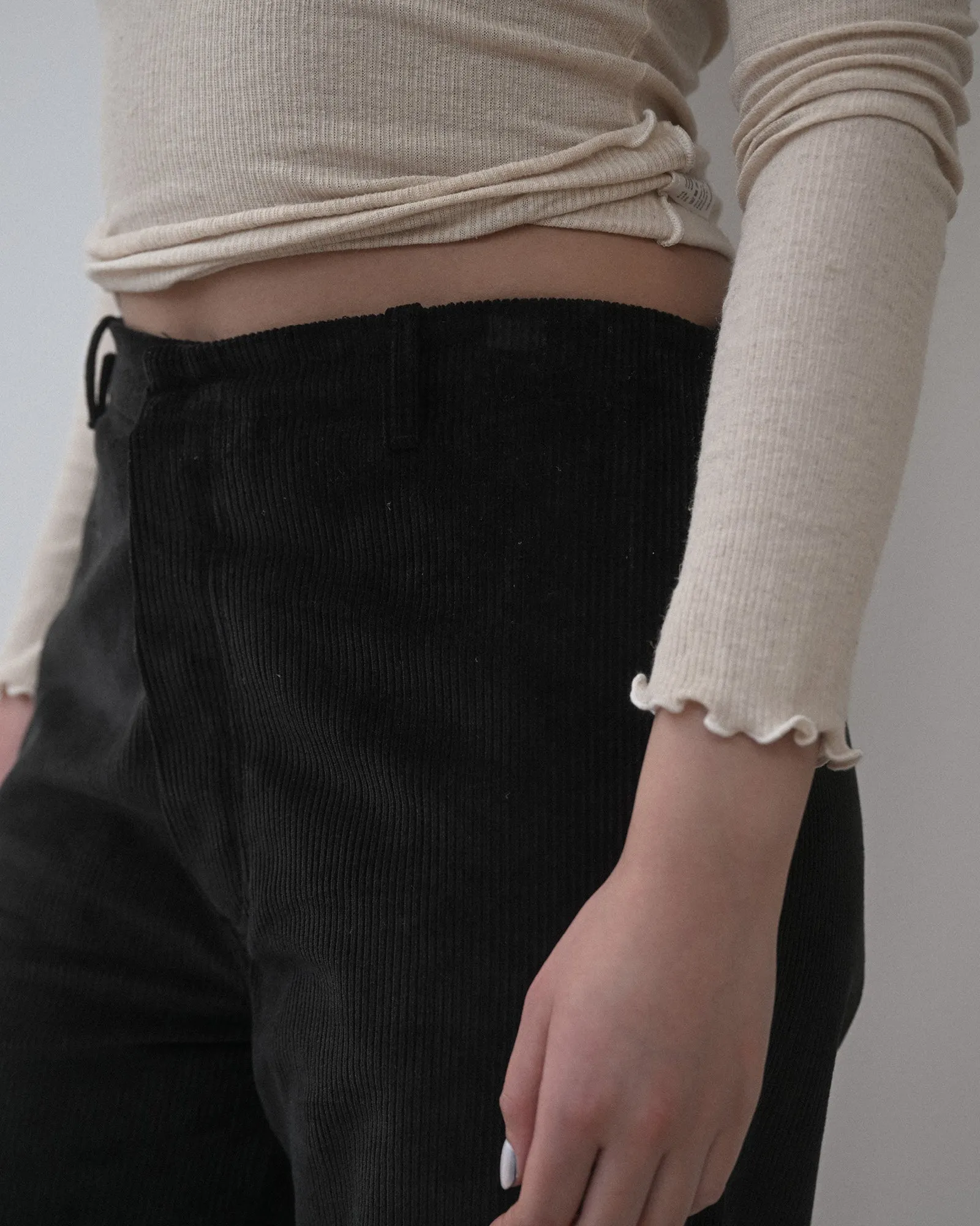 Altru Pants - Corduroy - Black