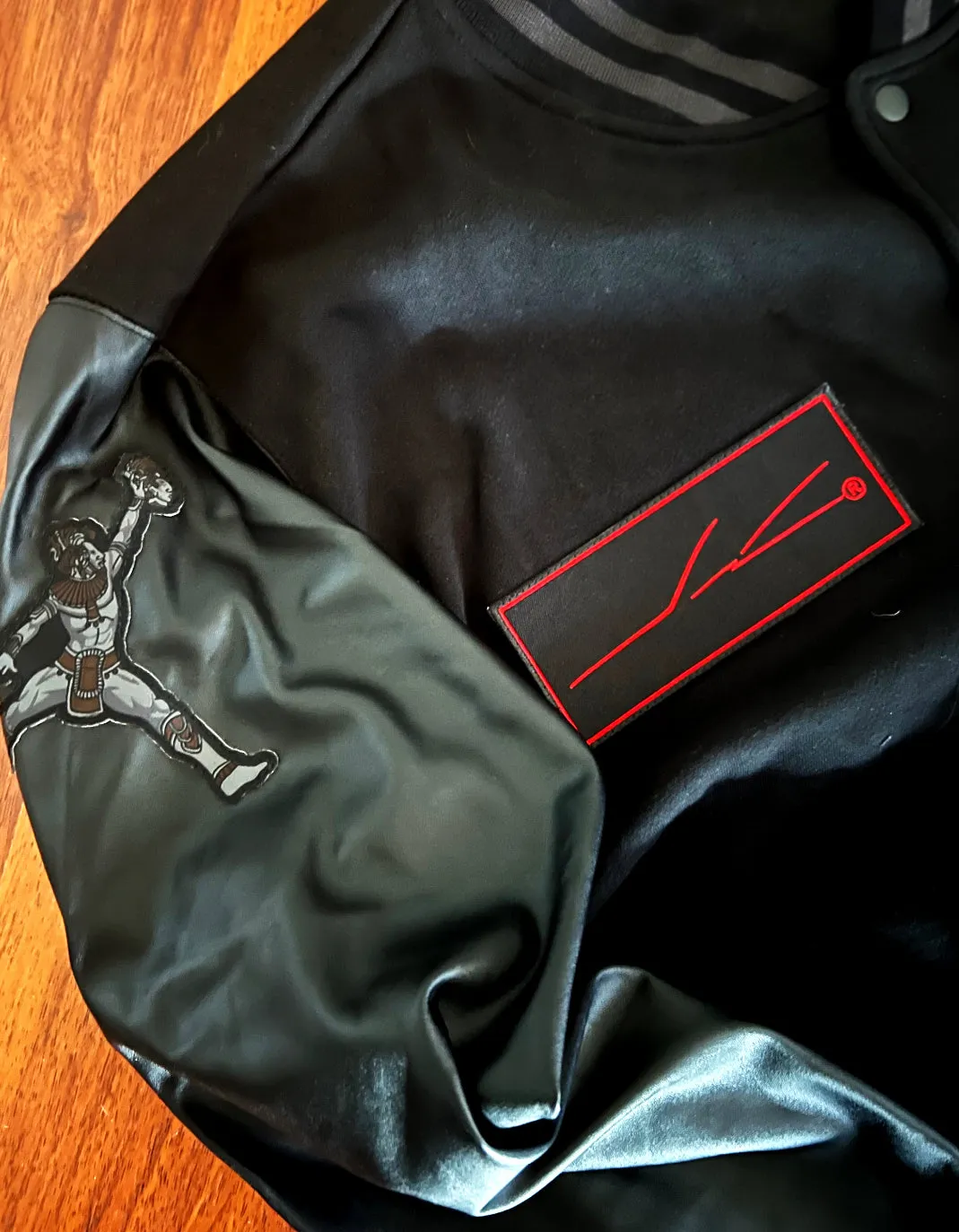 Black on Black Origins Bomber Jacket