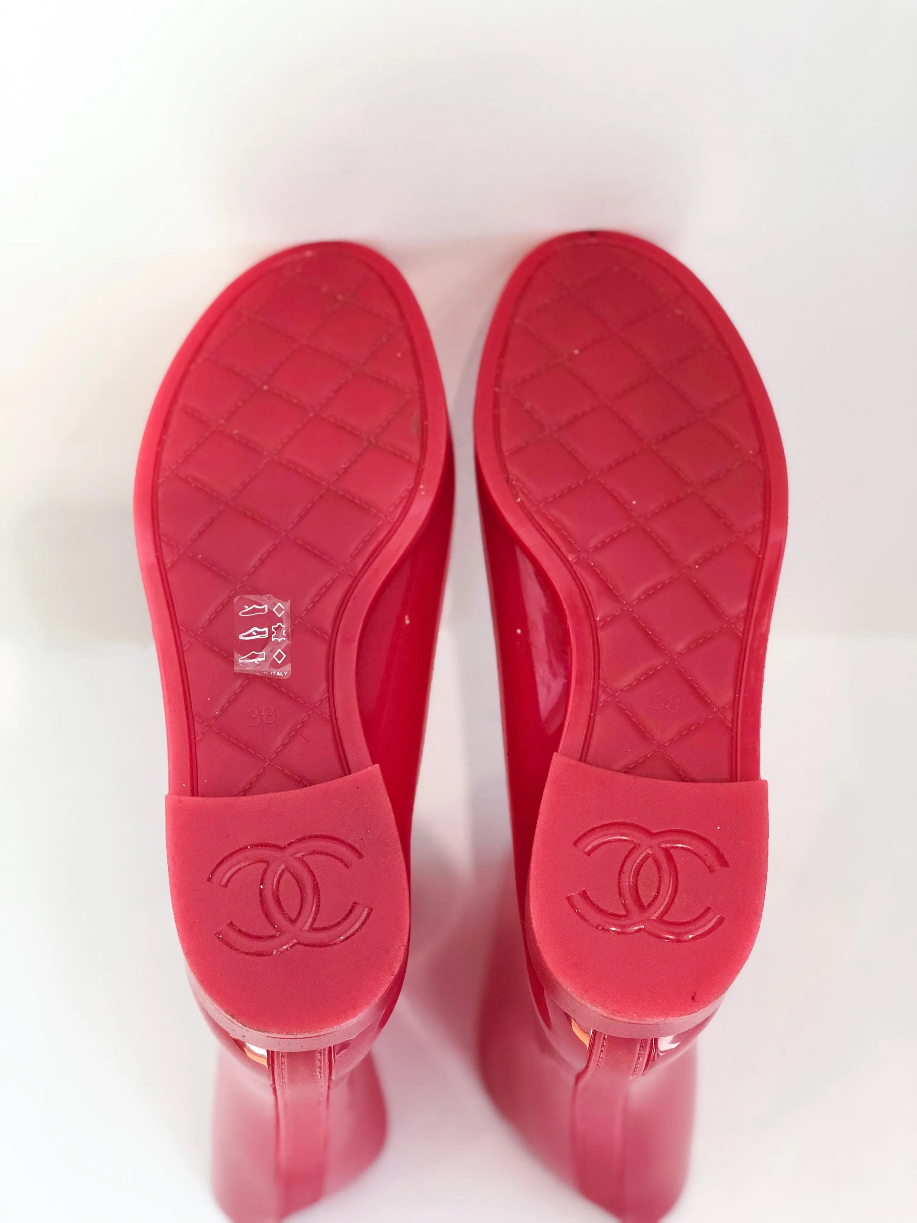 Chanel Rain Boots
