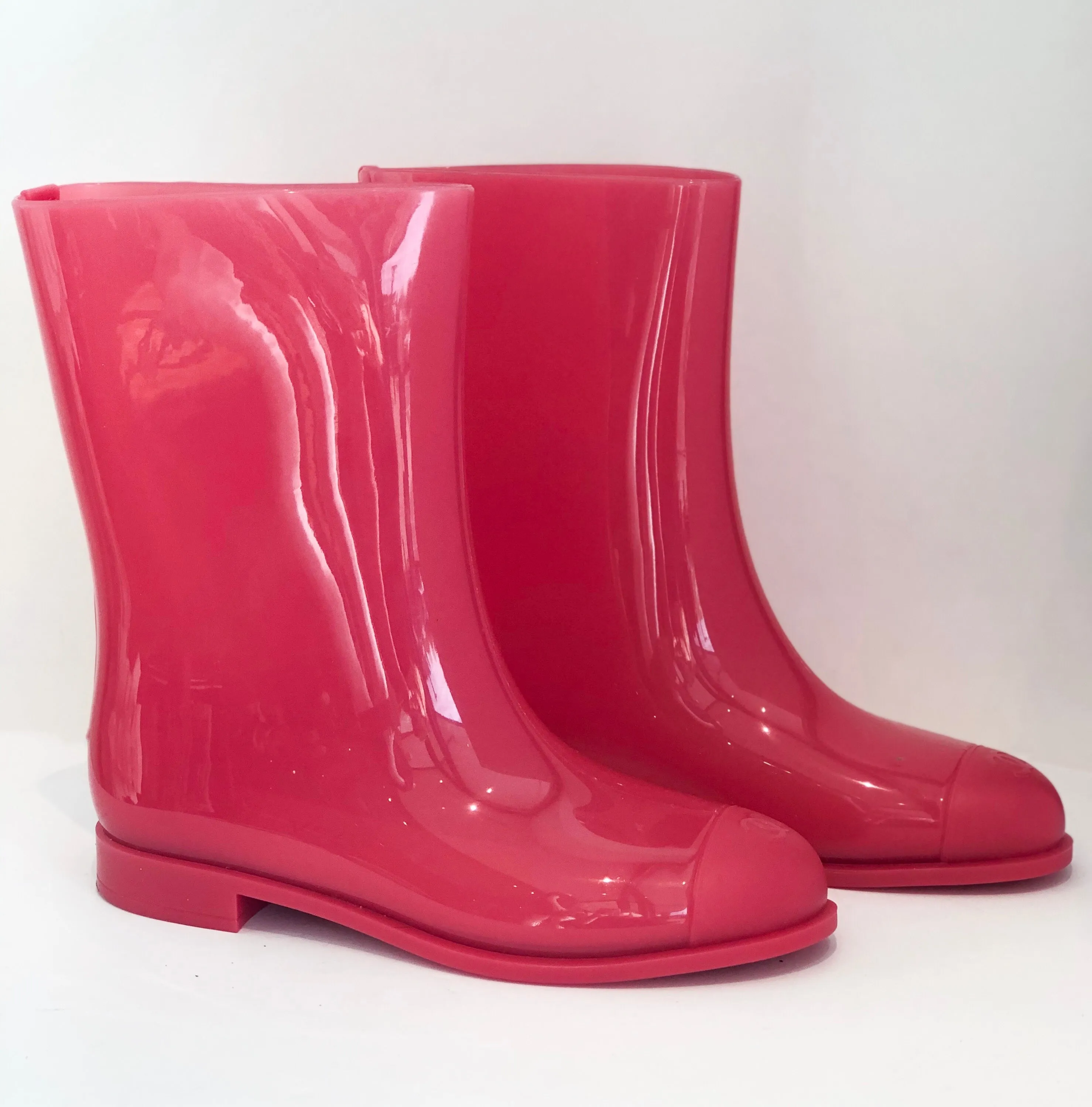Chanel Rain Boots