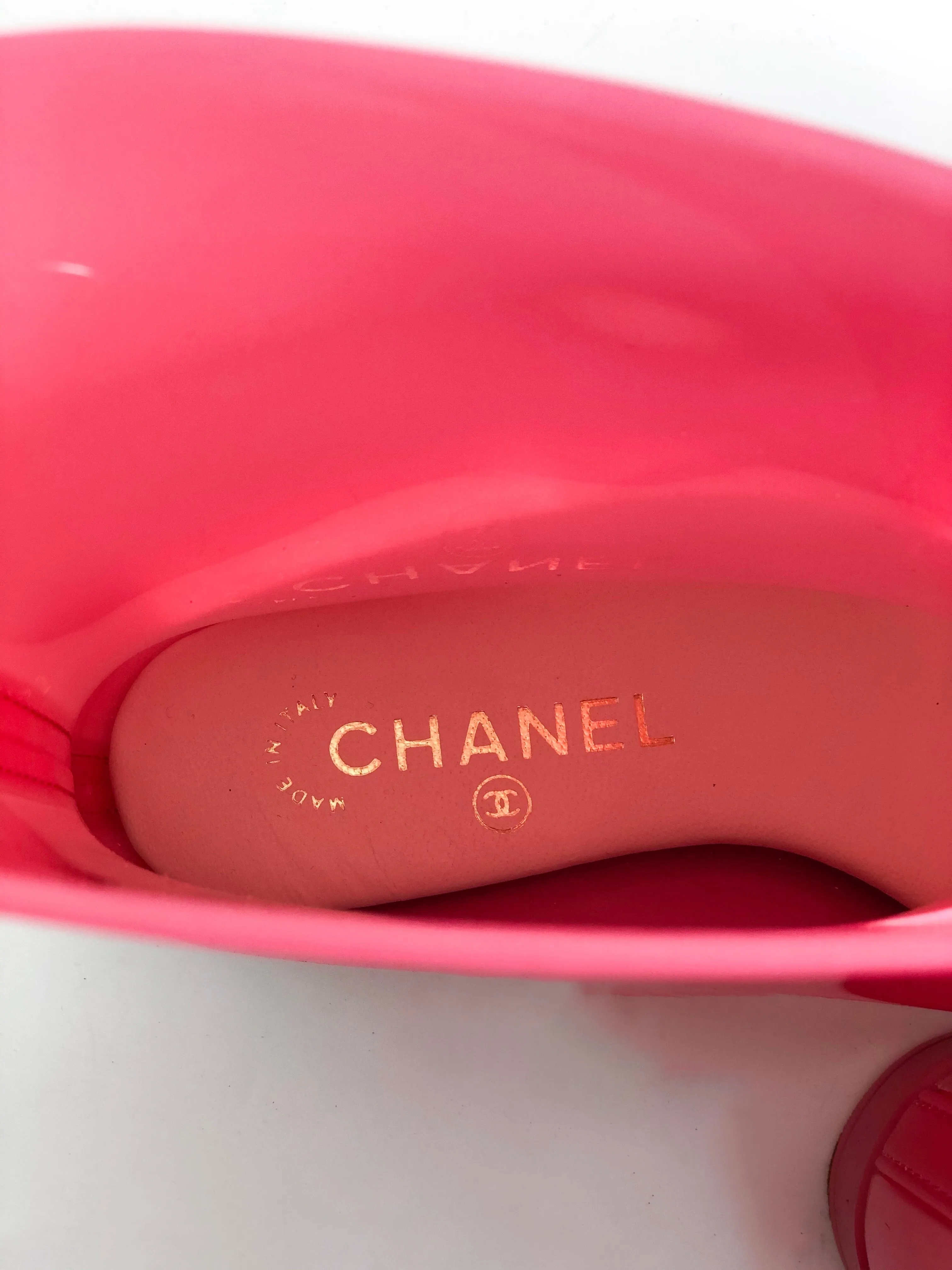 Chanel Rain Boots