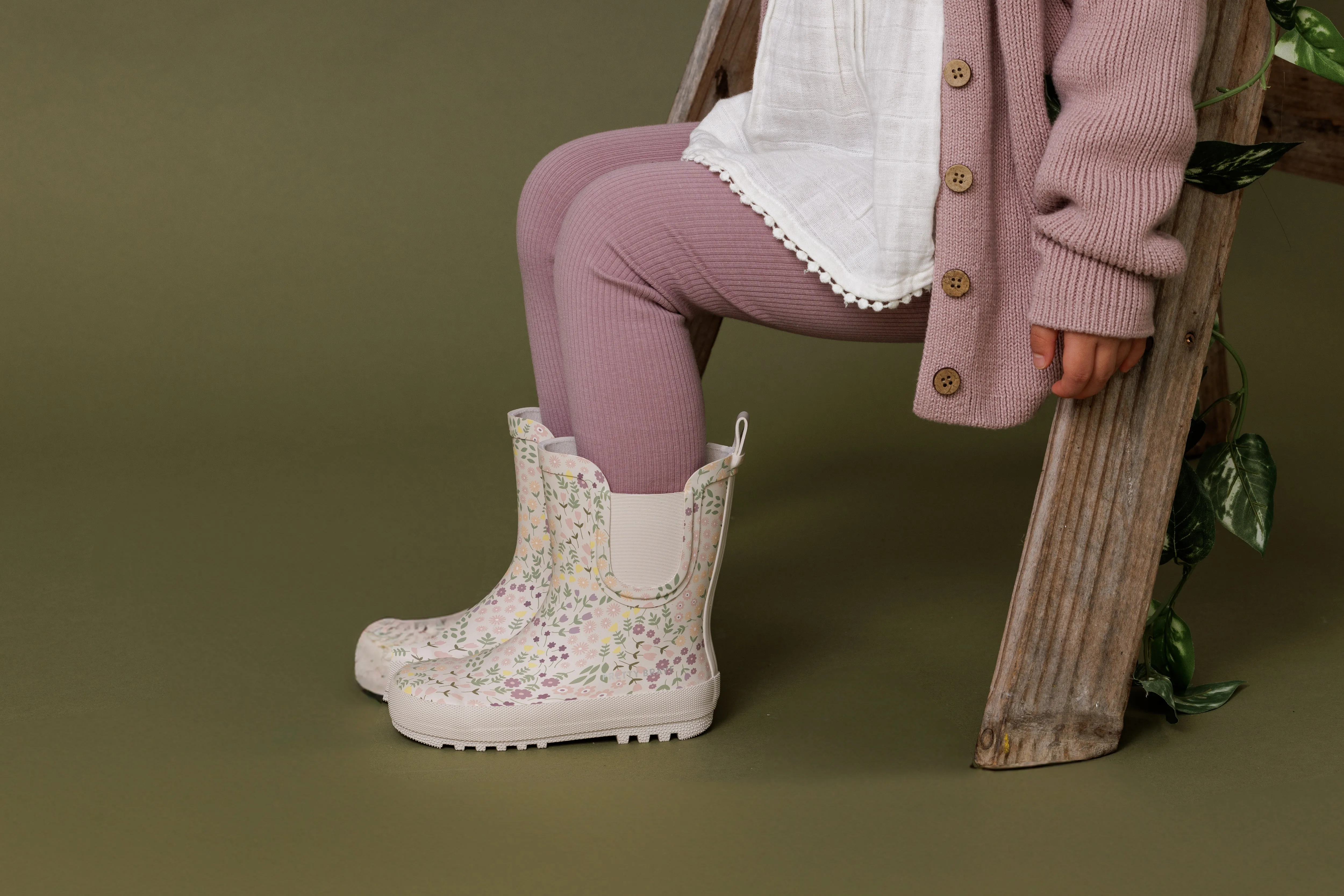 Pretty Brave Puddle Boot - Secret Garden