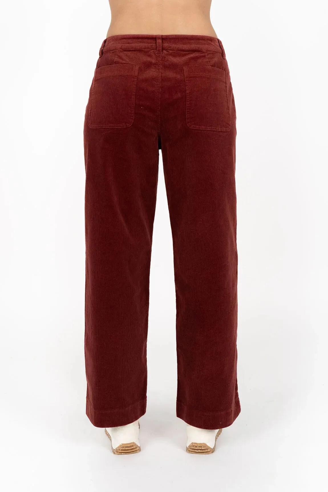 Suki Cord Pant / Rust
