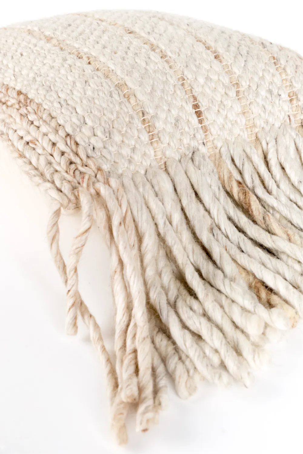 Weaved Woolen Pillows (2) | Zuiver Fringe