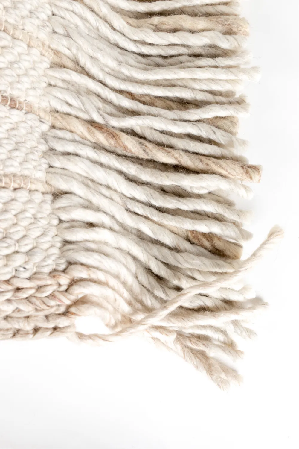 Weaved Woolen Pillows (2) | Zuiver Fringe