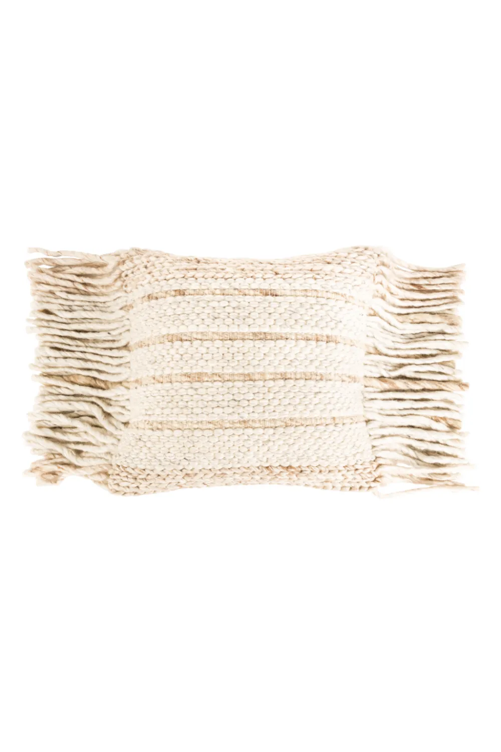 Weaved Woolen Pillows (2) | Zuiver Fringe
